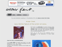 Tablet Screenshot of alistair-grant.com